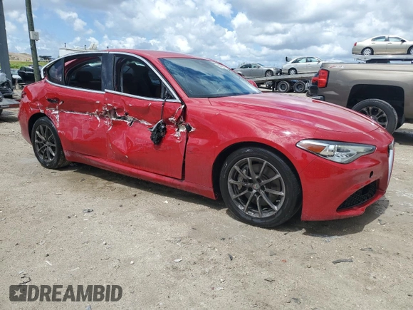 2020 Alfa Romeo Giulia z VIN ZARFAMAN0L7631101, wystawiony jako Copart lot #62569805 z przebiegiem 27 223 mil mil oraz Czysty tytuł • Clean title. Historia ofert i sprzedaży dostępna na DreamBid. Obrazek 4.