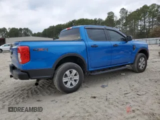 2024 Ford Ranger XL with VIN 1FTER4PH3RLE01522, listed as a Copart auction lot 47116435 with 4,638 mi miles and Salvage Title. Bid and sale history available at carsss.com. Image 3.