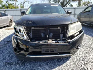 2016 Nissan Pathfinder SV with VIN 5N1AR2MN6GC631156, listed as a Copart auction lot 53667585 with 121,012 mi miles and Salvage Title. Bid and sale history available at carsss.com. Image 5.