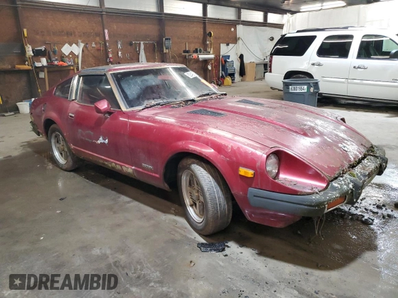 1981 Datsun 280ZX z VIN JN1HZ04S1BX414616, wystawiony jako Copart lot #82249204 z przebiegiem 114 028 mil mil oraz Tytuł czysty. Historia ofert i sprzedaży dostępna na DreamBid. Obrazek 4.