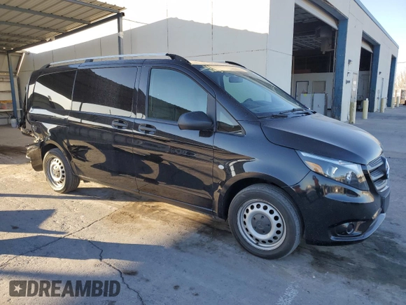2019 Mercedes-Benz Metris Passenger with VIN WD4PG2EE8K3545252, listed as a Copart auction lot 43011395 with Not provided miles and Salvage title. Bid and sale history available at DreamBid. Image 4.