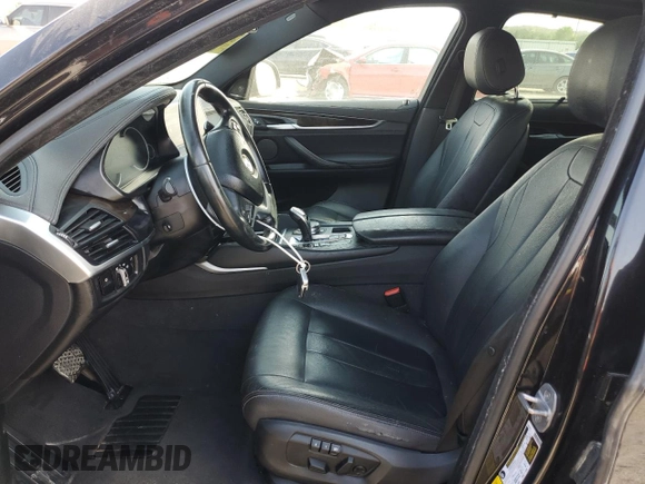 2017 BMW X6 sDrive35i with VIN 5UXKU0C34H0G69209, listed as a Copart auction lot 53488385 with 112,083 mi miles and Clean Title. Bid and sale history available at DreamBid. Image 7.