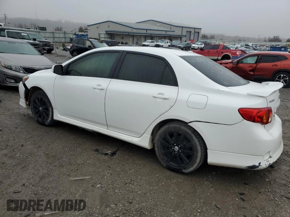 2009 Toyota Corolla with VIN 1NXBU40E99Z088841, listed as a Copart auction lot 43959215 with 193,935 mi miles and Salvage Title. Bid and sale history available at carsss.com. Image 2.