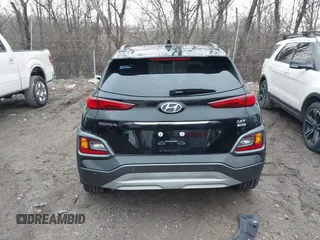 2021 Hyundai Kona Ultimate with VIN KM8K5CA59MU657508, listed as a IAAI auction lot 41144378 with 15,828 mi miles. Bid and sale history available at carsss.com. Image 16.