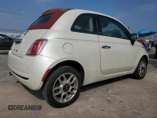 2015 FIAT 500 Pop with VIN 3C3CFFDR2FT562005, listed as a Copart auction lot 64523215 with 59,559 mi miles and Clean title. Bid and sale history available at DreamBid. Image 3.