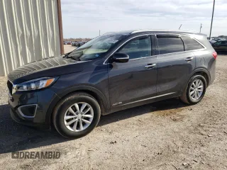 2018 Kia Sorento LX V6 with VIN 5XYPGDA55JG413247, listed as a Copart auction lot 46324755 with 101,083 mi miles and Salvage Title. Bid and sale history available at carsss.com. Image 1.