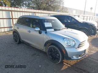 2016 MINI Countryman with VIN WMWZB3C59GWR49092, listed as a IAAI auction lot 41714917 with 141,863 mi miles and . Bid and sale history available at DreamBid. Image 1.
