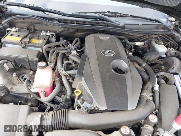 2020 Lexus IS with VIN JTHAA1D26L5108194, listed as a IAAI auction lot 41478384 with 64,910 mi miles. Bid and sale history available at carsss.com. Image 10.
