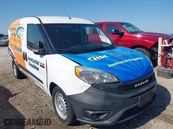 2021 Ram ProMaster City Cargo Tradesman with VIN ZFBHRFAB7M6T70945, listed as a IAAI auction lot 42072721 with 92,793 mi miles and . Bid and sale history available at DreamBid. Image 1.