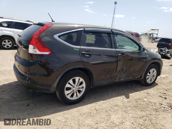 2013 Honda CR-V EX with VIN 5J6RM4H50DL033808, listed as a Copart auction lot 54229295 with 140,695 mi miles and Salvage Title. Bid and sale history available at carsss.com. Image 3.