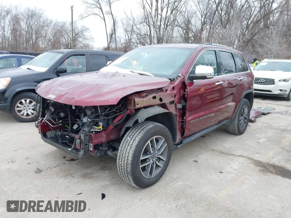 2022 Jeep Grand Cherokee Limited with VIN 1C4RJFBG2NC139280, listed as a IAAI auction lot 41599631 with 62,650 mi miles and . Bid and sale history available at DreamBid. Image 18.