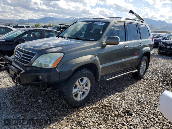2007 Lexus GX 470 z VIN JTJBT20X170133432, wystawiony jako Copart lot #57578595 z przebiegiem 134 525 mil mil oraz Szkoda całkowita • Salvage title. Historia ofert i sprzedaży dostępna na DreamBid. Obrazek 1.