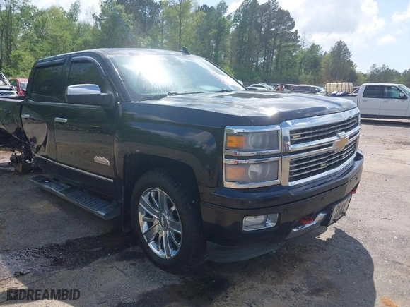2015 Chevrolet Silverado 1500 High Country with VIN 3GCUKTEC9FG355379, listed as a IAAI auction lot 41923900 with 253,497 mi miles. Bid and sale history available at carsss.com. Image 1.