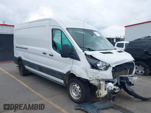 2021 Ford Transit Cargo with VIN 1FTBR1C85MKA12810, listed as a IAAI auction lot 41610132 with 105,724 mi miles and . Bid and sale history available at DreamBid. Image 1.
