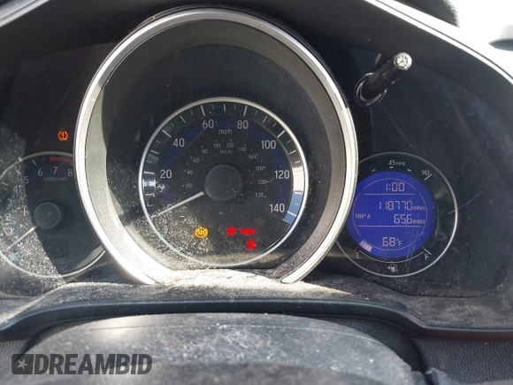 2015 Honda Fit EX-L with VIN 3HGGK5H89FM708786, listed as a IAAI auction lot 42132494 with 132,056 mi miles and . Bid and sale history available at DreamBid. Image 7.