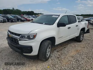 2022 Chevrolet Colorado 2WD Work Truck with VIN 1GCGSBEA6N1277842, listed as a Copart auction lot 51676685 with 60,400 mi miles and Salvage Title. Bid and sale history available at carsss.com. Image 1.