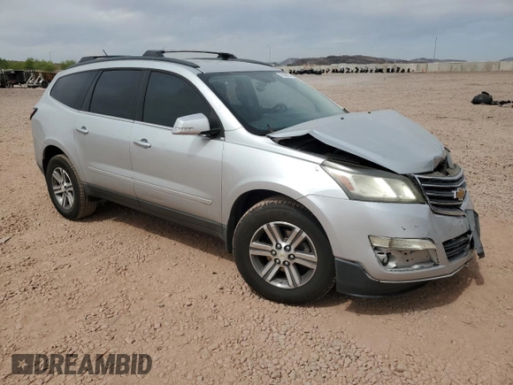 2015 Chevrolet Traverse LT с VIN 1GNKRHKD5FJ127625, выставлен на аукционе Copart как лот 58220065 с пробегом 169 266 миль миль и Списание • Salvage title. История ставок и продаж доступна на DreamBid. Изображение 4.