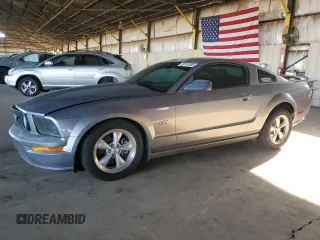 2007 Ford Mustang GT Deluxe with VIN 1ZVFT82HX75325705, listed as a Copart auction lot 50747805 with 157,873 mi miles and Salvage Title. Bid and sale history available at carsss.com. Image 1.