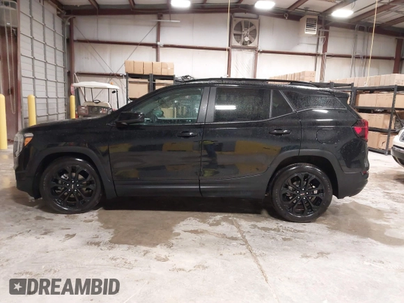 2022 GMC Terrain SLE with VIN 3GKALMEV3NL250628, listed as a IAAI auction lot 41525794 with 75,732 mi miles. Bid and sale history available at carsss.com. Image 14.