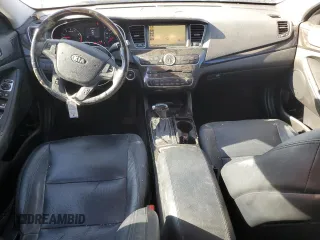 2016 Kia Cadenza Premium with VIN KNALN4D71G5218729, listed as a Copart auction lot 83393954 with 34,343 mi miles and Salvage Title. Bid and sale history available at carsss.com. Image 8.