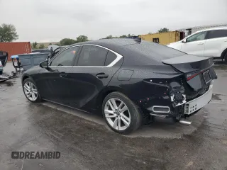 2023 Lexus IS 300 with VIN JTHCA1D26P5123020, listed as a Copart auction lot 51958175 with 30,539 mi miles and Salvage title. Bid and sale history available at DreamBid. Image 2.