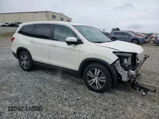 2018 Honda Pilot EX-L with VIN 5FNYF6H54JB055090, listed as a Copart auction lot 53919275 with 82,425 mi miles and Salvage Title. Bid and sale history available at DreamBid. Image 4.