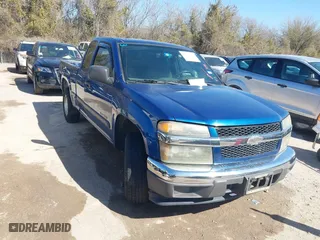 2005 Chevrolet Colorado Z85 with VIN 1GCCS198558224413, listed as a IAAI auction lot 41773792 with 128,525 mi miles. Bid and sale history available at carsss.com. Image 1.