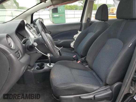 2016 Nissan Note S with VIN 3N1CE2CPXGL395968, listed as a Copart auction lot 58583725 with 144,252 mi miles and Salvage title. Bid and sale history available at DreamBid. Image 7.