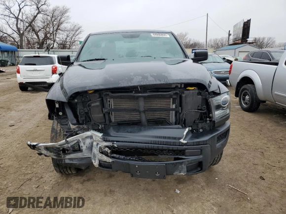 2021 Ram 1500 Classic Warlock with VIN 1C6RR7GG8MS547379, listed as a Copart auction lot 44006855 with 33,820 mi miles and Salvage Title. Bid and sale history available at carsss.com. Image 5.