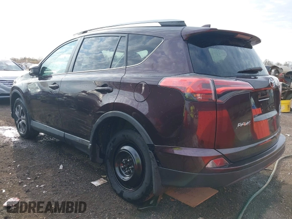 2017 Toyota RAV4 LE with VIN 2T3BFREV9HW600006, listed as a IAAI auction lot 40718177 with 122,119 mi miles. Bid and sale history available at carsss.com. Image 3.