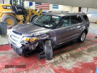 2013 Ford Explorer XLT with VIN 1FM5K8D87DGC48303, listed as a Copart auction lot 54557535 with 91,185 mi miles and Salvage Title. Bid and sale history available at carsss.com. Image 1.