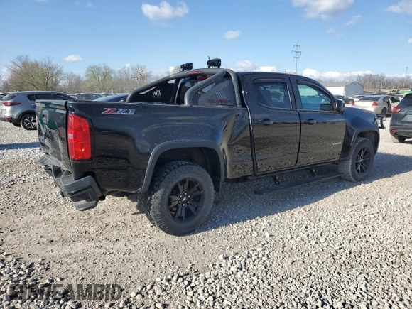 2016 Chevrolet Colorado 4WD Z71 z VIN 1GCGTDE36G1282021, wystawiony jako Copart lot #52879955 z przebiegiem 43 163 mil mil oraz Szkoda całkowita • Salvage title. Historia ofert i sprzedaży dostępna na DreamBid. Obrazek 3.
