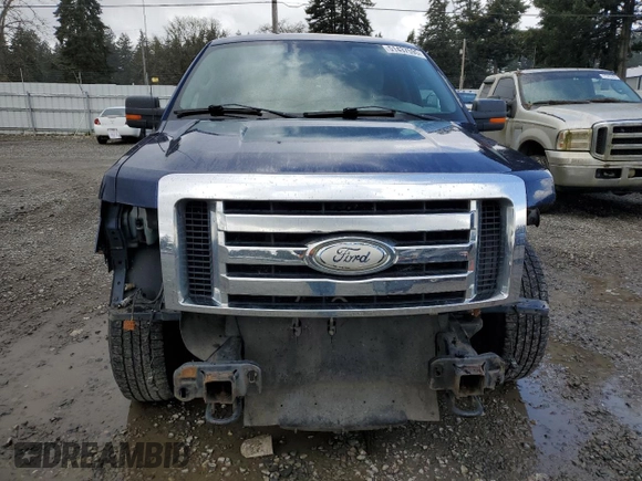 2009 Ford F-150 XL with VIN 1FTPW14VX9FA25474, listed as a Copart auction lot 51437595 with 147,088 mi miles and Salvage title. Bid and sale history available at DreamBid. Image 5.