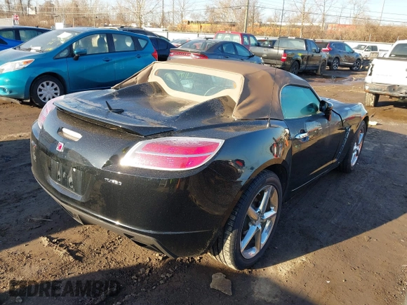 2008 Saturn Sky Red Line with VIN 1G8MG35X48Y130195, listed as a IAAI auction lot 41757992 with 103,184 mi miles. Bid and sale history available at carsss.com. Image 4.