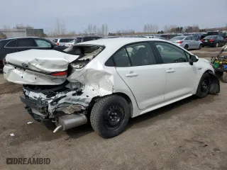 2021 Toyota Corolla Hybrid with VIN JTDBAMDE2MJ021418, listed as a Copart auction lot 52736295 with 92,061 mi miles and Salvage Title. Bid and sale history available at carsss.com. Image 3.