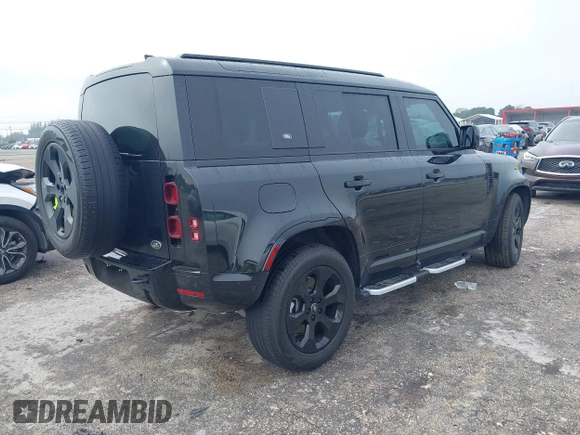 2023 Land Rover Defender X-Dynamic SE with VIN SALE27EU3P2185303, listed as a IAAI auction lot 41388274 with 18,803 mi miles and . Bid and sale history available at DreamBid. Image 4.