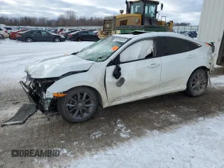 2021 Honda Civic Sedan EX with VIN 19XFC1F33ME000788, listed as a Copart auction lot 46246585 with 0 mi miles and Non Repairable. Bid and sale history available at carsss.com. Image 1.