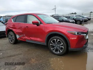2023 Mazda CX-5 2.5 S Premium Plus Package with VIN JM3KFBEM3P0175746, listed as a Copart auction lot 87026774 with 13,512 mi miles and Salvage Title. Bid and sale history available at carsss.com. Image 4.