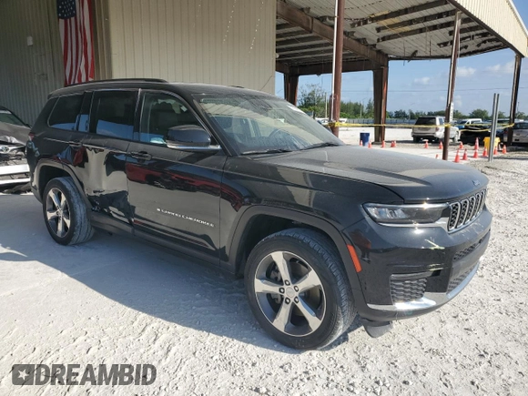 2022 Jeep Grand Cherokee Limited with VIN 1C4RJJBG8N8516815, listed as a Copart auction lot 59784855 with 50,818 mi miles and Salvage title. Bid and sale history available at DreamBid. Image 4.