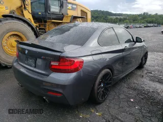 2015 BMW 2 Series M235i with VIN WBA1J7C59FV358921, listed as a Copart auction lot 57683632 with 67,884 mi miles. Bid and sale history available at carsss.com. Image 4.