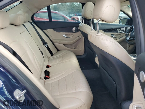 2017 Mercedes-Benz C 300 with VIN 55SWF4KB4HU206299, listed as a Copart auction lot 49476735 with 143,090 mi miles and Clean Title. Bid and sale history available at carsss.com. Image 10.