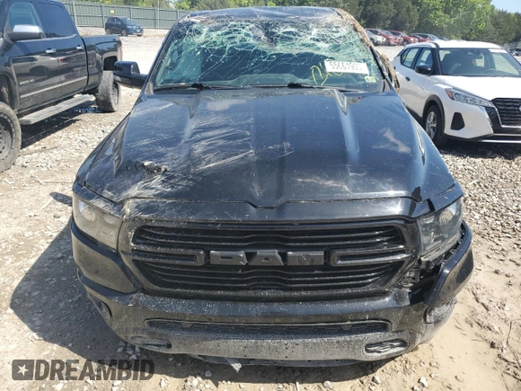 2019 Ram 1500 Big Horn with VIN 1C6SRFFT0KN870198, listed as a Copart auction lot 55661905 with 103,716 mi miles and Salvage title. Bid and sale history available at DreamBid. Image 11.