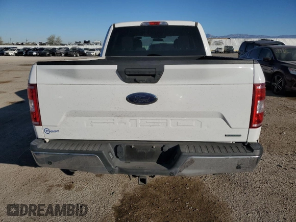 2018 Ford F-150 XL with VIN 1FTEW1CG0JFD55235, listed as a Copart auction lot 42360055 with 101,231 mi miles and Salvage Title. Bid and sale history available at carsss.com. Image 6.