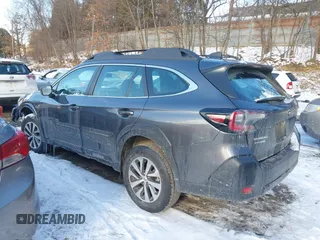 2025 Subaru Outback with VIN 4S4BTAAC5S3151766, listed as a IAAI auction lot 41314988 with 1,654 mi miles. Bid and sale history available at carsss.com. Image 3.