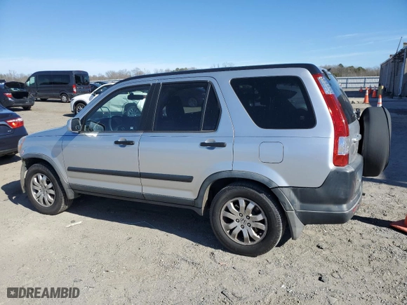 2006 Honda CR-V EX with VIN JHLRD68866C025276, listed as a Copart auction lot 47196495 with 224,669 mi miles and Salvage Title. Bid and sale history available at carsss.com. Image 2.