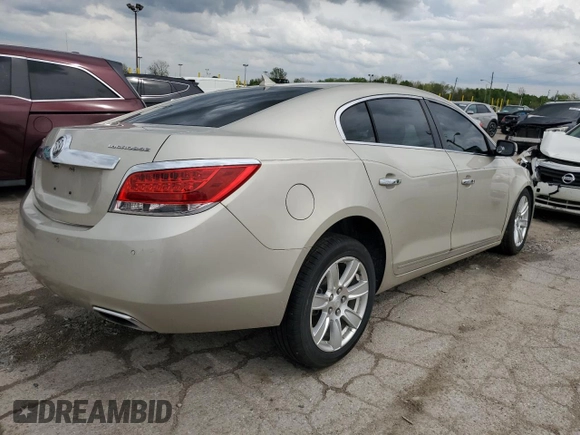 2013 Buick LaCrosse Premium 1 z VIN 1G4GF5E37DF218805, wystawiony jako Copart lot #54741965 z przebiegiem Nie podano mil oraz Czysty tytuł • Clean title. Historia ofert i sprzedaży dostępna na DreamBid. Obrazek 3.