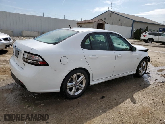 2011 Saab 9-3 z VIN YS3FA4BY0B1302623, wystawiony jako Copart lot #54060085 z przebiegiem 121 534 mil mil oraz Szkody całkowita. Historia ofert i sprzedaży dostępna na DreamBid. Obrazek 3.