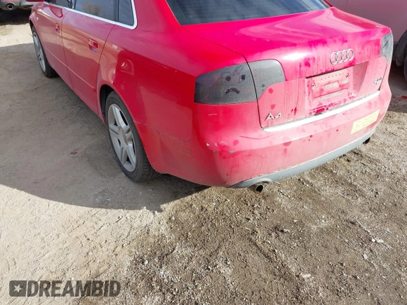 2006 Audi A4 2.0T with VIN WAUDF78E96A025181, listed as a IAAI auction lot 41666344 with 117,720 mi miles and . Bid and sale history available at DreamBid. Image 6.