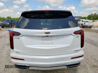 2021 Cadillac XT6 Premium Luxury with VIN 1GYKPDRS5MZ233884, listed as a Copart auction lot 58774595 with 47,490 mi miles and Salvage title. Bid and sale history available at DreamBid. Image 6.