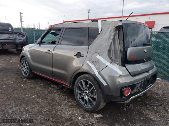 2017 Kia Soul ! with VIN KNDJX3AA5H7494352, listed as a IAAI auction lot 41662102 with 125,287 mi miles. Bid and sale history available at carsss.com. Image 3.